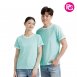 ST-1079 台製圓領袖配色T恤