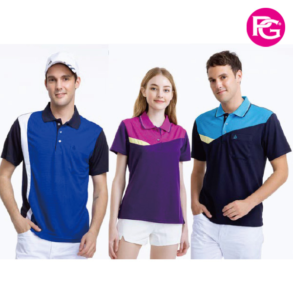 PS-9004 品牌款排汗短POLO(多款選擇)